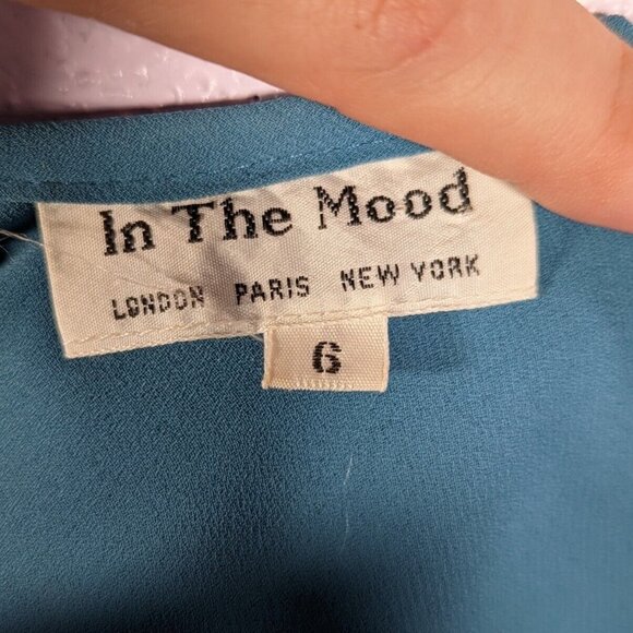 Vintage 80's In The Mood Womens Blouse Cottagecore Grandmacore 6 - Picture 7 of 7